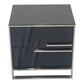 Black and Silver End Table