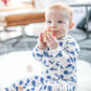 Smart Pacifier Strap - Blue Whale