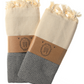 Diamond Turkish Cotton Kitchen / Hand Towel 2 pack 40x18 in