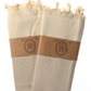 Diamond Turkish Cotton Kitchen / Hand Towel 2 pack 40x18 in