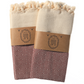 Diamond Turkish Cotton Kitchen / Hand Towel 2 pack 40x18 in