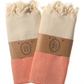 Diamond Turkish Cotton Kitchen / Hand Towel 2 pack 40x18 in
