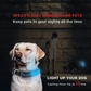USB and Solar Charge Reflective Led Dog Collar