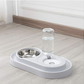 Stainless Steel Pet Bowls with Automatic Water Bottle