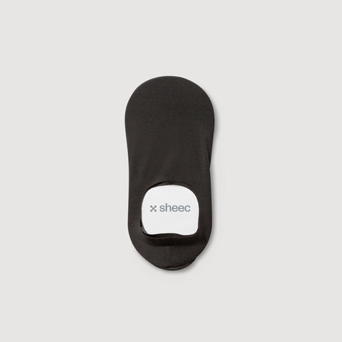 Secret High-cut No Show Socks | BLACK