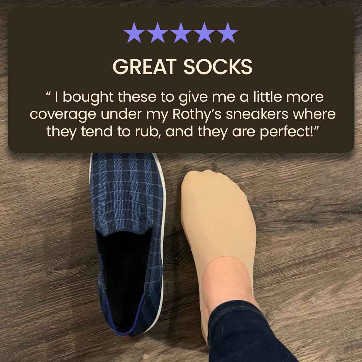 Secret High-cut No Show Socks | BLACK