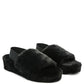 Jamun Slingback Platform Slides