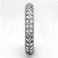 TK1225 - High polished (no plating) Stainless Steel Ring with AAA