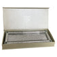 Silver Crushed Diamond Glass Tray in Gift Box