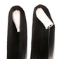 180% Density Full 4x4 Transparent Lace Front Straight Human Hair Wigs