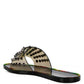 Bolly Punk Stud Clear Jelly Flats
