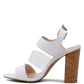 Alisha Clear Strap Block Heeled Sandals