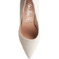 Elsie Canvas Block Heel Pumps