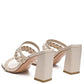 Arnie Braided Straps Block Heeled Sandals