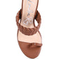 High Perks Woven Strap High Heels