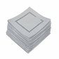 XD915918  Melrose Hemstitch Coaster 6"x6", Set of 12