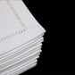 XD915918  Melrose Hemstitch Coaster 6"x6", Set of 12