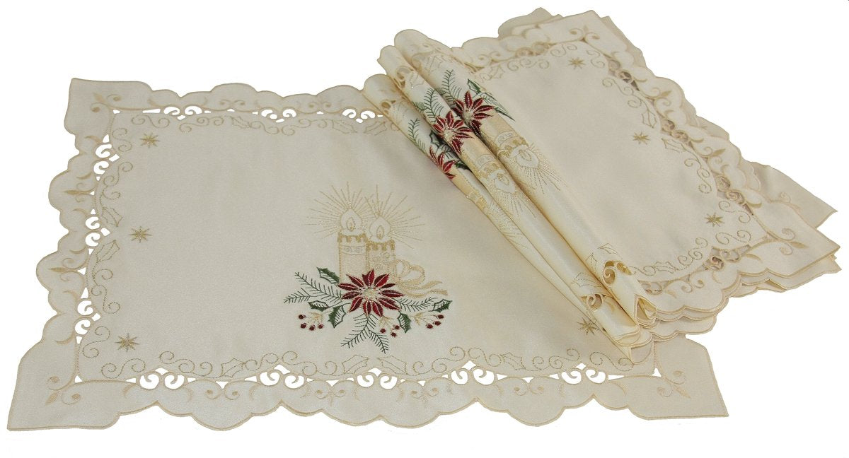 XD99911 Golden Glow Placemats,14''x20'', Set of 4