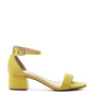 Ecrin Suede Block Heel Sandals