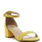 Ecrin Suede Block Heel Sandals