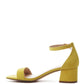 Ecrin Suede Block Heel Sandals