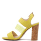 Alisha Clear Strap Block Heeled Sandals
