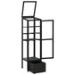 62.4inch Height Wood Garden Greenhouse Balcony Portable Mini Cold