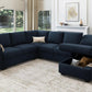 Sleeper Sectional Sofa with Pull Out Bed U Shaped Sectional Couch with