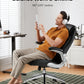 Comfortable-Office Chair with Dynamic-Lumbar Support: High Back PU
