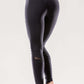 Athletique Low-Waisted Ribbed Leggings with Hidden Pocket and Mesh
