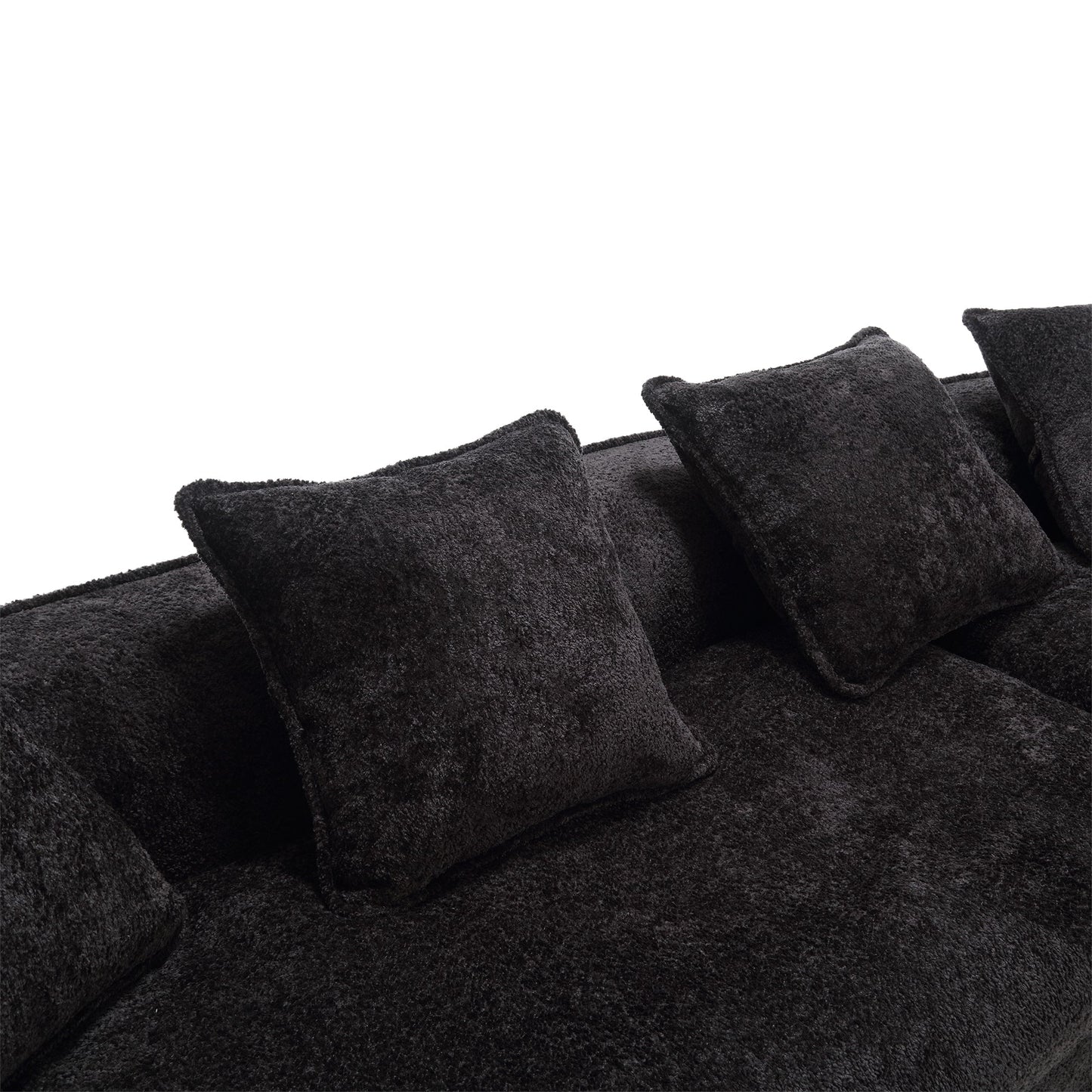 Boucle Sofa 3 Seater for Living Room Oversized Comfy Sofa unique
