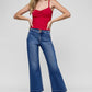 RISEN Tummy Control High Rise Crop Jeans