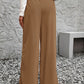 Tied High Waist Wide Leg Pants