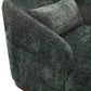 Swivel Barrel Chair, Comfy Round Accent Sofa Chair for Living Room,