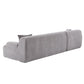 Modern Large L-Shape Modular Sectional Sofa for Living Room, Bedroom,