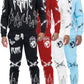 Chenille Flame Sweat Suit