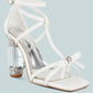 Affluence Jeweled High Heel Sandals