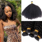 Mongalian Afro Kinky Curly i Tip Microlinks Braiding Human Hair Extens