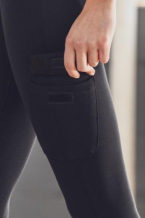 Highwaist Cargo Leggings with Velcro Pockets