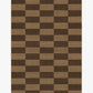 Architectural Digest Yates Check Brown Re-Jute Rug