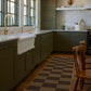 Architectural Digest Yates Check Brown Re-Jute Rug