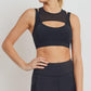 Harness Mesh Hybrid Racerback Sports Bras
