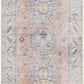 Morcott Peach Washable Area Rug