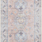 Morcott Peach Washable Area Rug