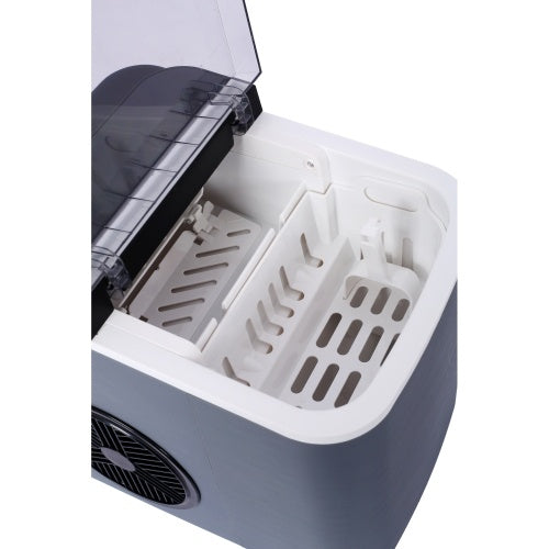 Ice Maker Countertop, Portable Ice Machine, Self-Cleaning Ice Makers