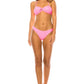 TWISTED BANDEAU TOP TWO PIECE BIKINI