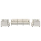 3 Piece Living Room Sofa Set,Modular Chenille Sectional