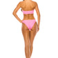 TWISTED BANDEAU TOP TWO PIECE BIKINI