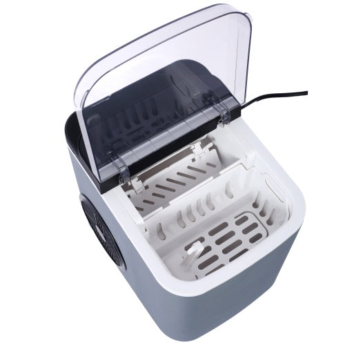 Ice Maker Countertop, Portable Ice Machine, Self-Cleaning Ice Makers