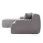 Modern Large L-Shape Modular Sectional Sofa for Living Room, Bedroom,